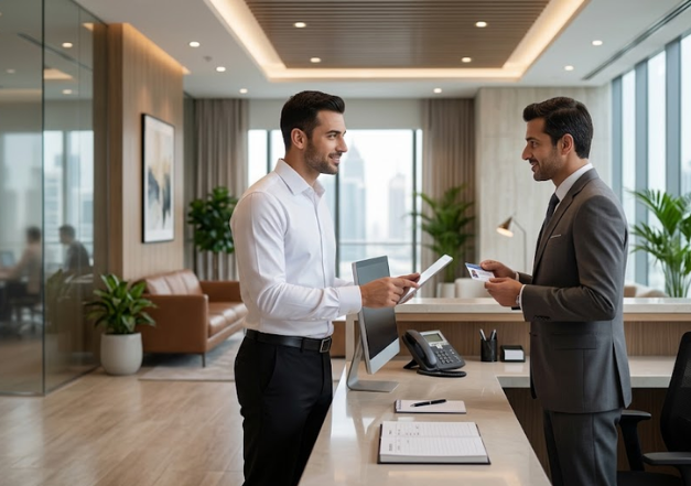 Office Reception Services Dubai