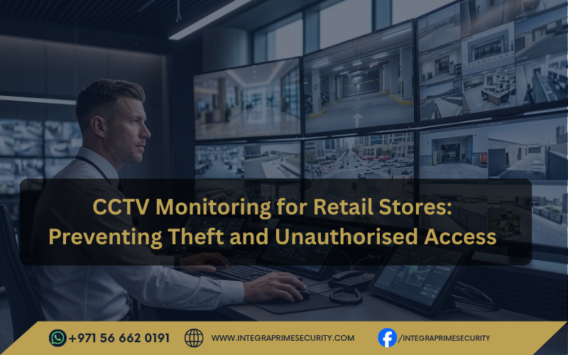 CCTV Monitoring for Retail Stores Preventing Theft and Unauthorised Access