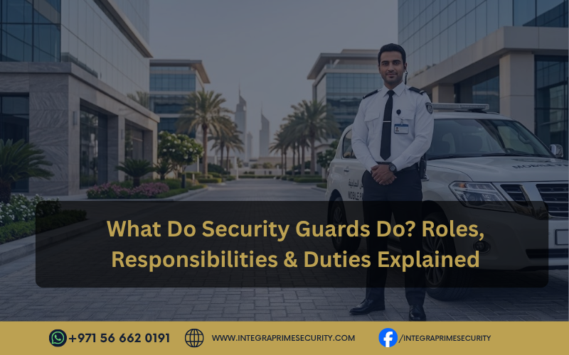 What Do Security Guards Do Roles, Responsibilities & Duties Explained